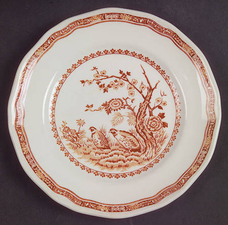 Quail Brown Small Bread & Butter Plate