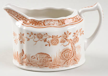 Quail Brown Oversize Creamer