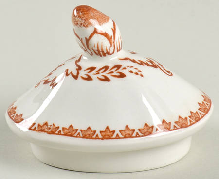 Quail Brown Lid for Oversize Sugar Bowl