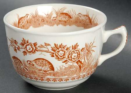 Quail Brown Flat Cup