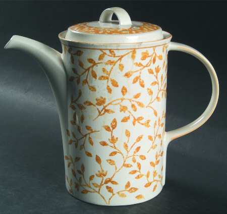 Ardsley Yellow Coffee Pot & Lid