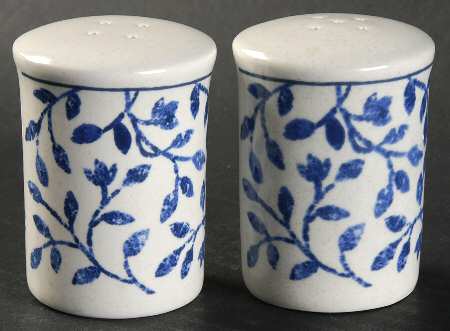 Ardsley Blue Salt & Pepper Set
