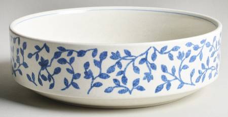 Ardsley Blue 8" Round Vegetable Bowl