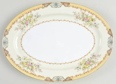 Diana 12" Oval Serving Platter