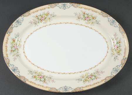 Diana 14" Oval Serving Platter