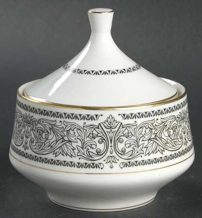 Black Sugar Bowl & Lid