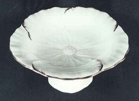24 Karat (Bone) Compote by Mikasa