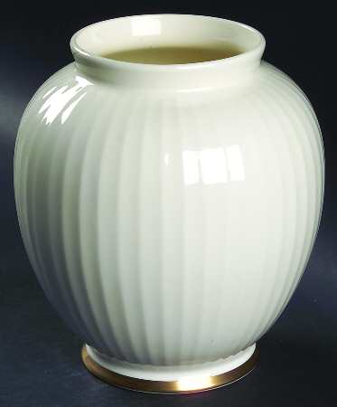 24 Karat (Bone) 7" Vase