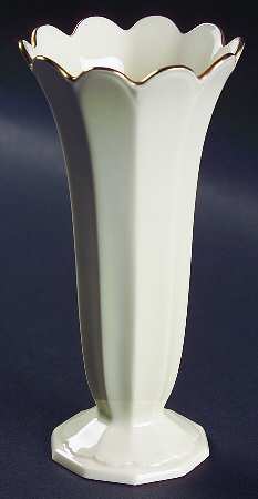 24 Karat (Bone) 6" Vase