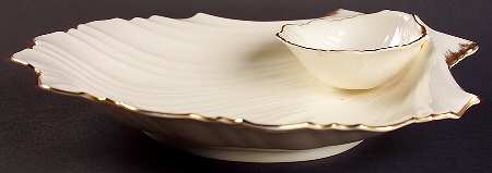 24 Karat (Bone) 1 Piece Chip & Dip