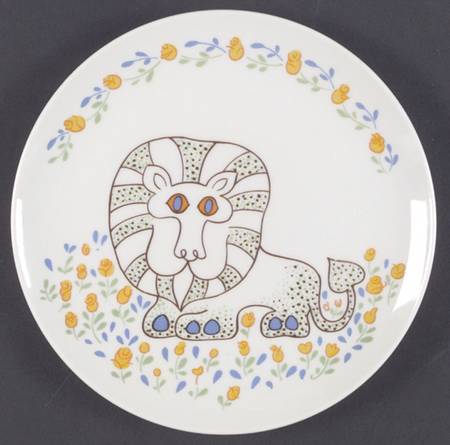 Safari Salad Plate