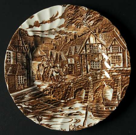 The Post House, Brown Bread & Butter Plate
