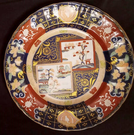 Double Landscape Luncheon Plate