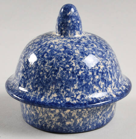 Molly's Cows Blue Lid for Coffee Pot