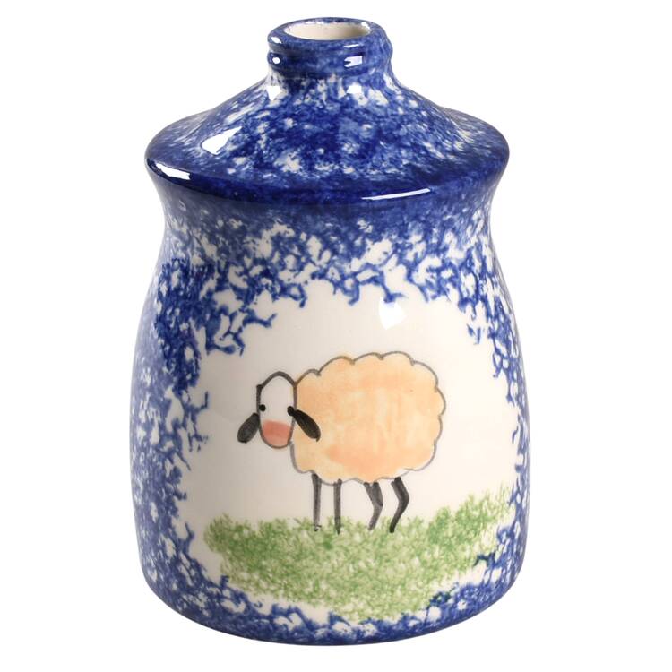 Molly's Cows Blue Lotion/Soap Dispenser No Pump