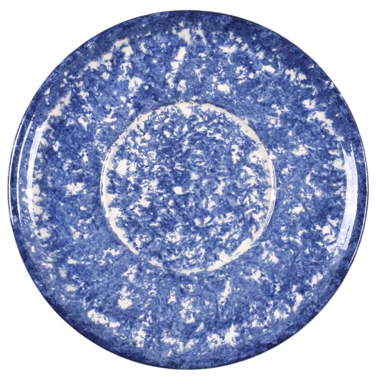 Molly's Cows Blue Underplate for Round Gravy Boat