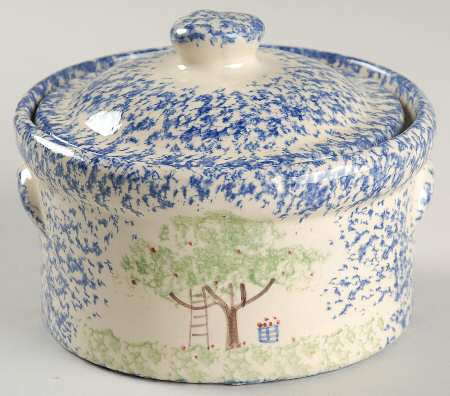Molly's Cows Blue Cheese Crock & Lid