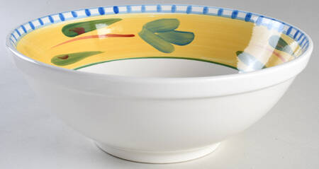 Mediterranean 12" Large Salad Serving Bowl
