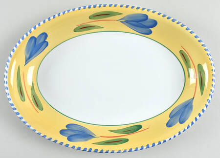 Mediterranean 16" Oval Serving Platter