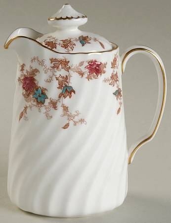 Ancestral (Wreath Backstamp) Hot Water Jug & Lid