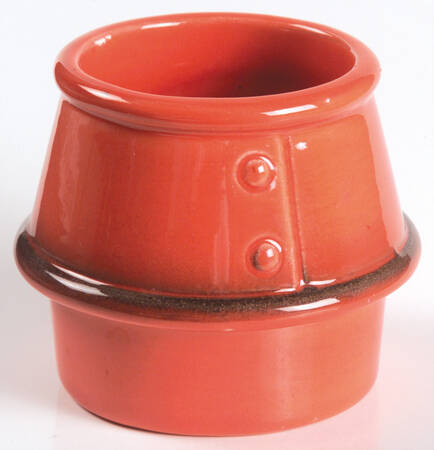 Red Rooster Red Mustard Condiment Set, Mustard Only, No Lid