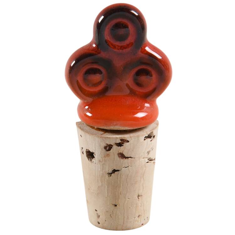 Red Rooster Red Stopper for Vinegar/Oil