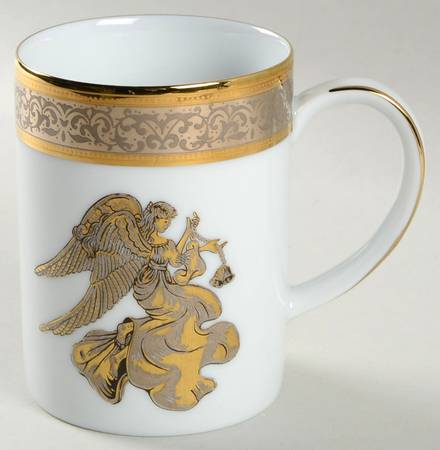 Victorian Lace Accent Mug