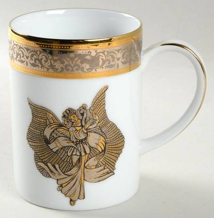 Victorian Lace Accent Mug