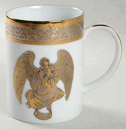 Victorian Lace Accent Mug