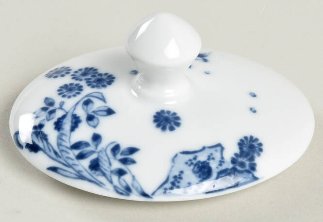 Imari Garden Lid for Sugar Bowl