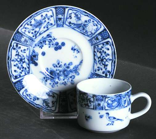Imari Garden Flat Demitasse Cup & Saucer Set