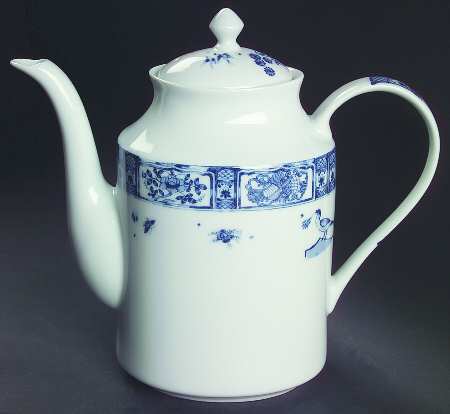 Imari Garden Coffee Pot & Lid