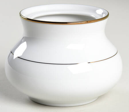 Gold Line Sugar Bowl No Lid