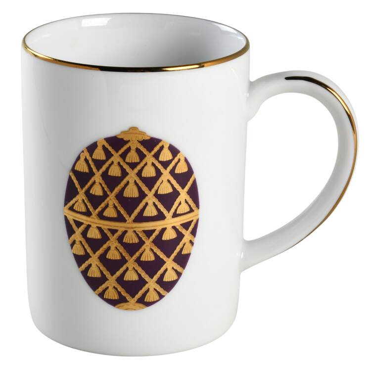 Gold Line Accent Mug