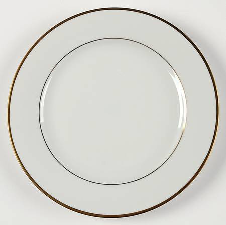 Gold Line Salad Plate