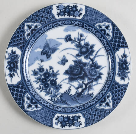Imari Blue Salad Plate