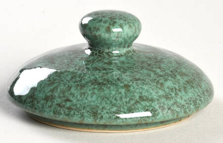 Potter's Craft Hunter Green Lid for Sugar Bowl