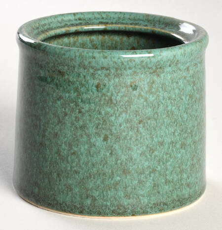 Potter's Craft Hunter Green Sugar Bowl No Lid