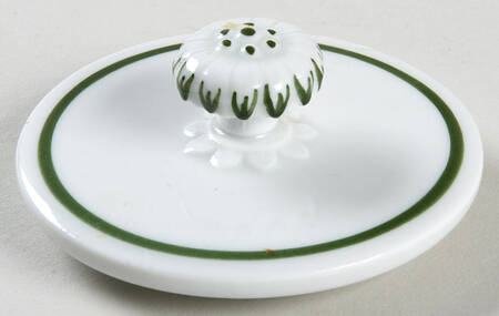 Full Green Vine (Smooth, No Trim) Lid for Sugar Bowl