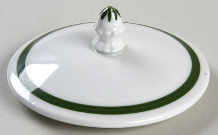 Full Green Vine (Smooth, No Trim) Lid for Sugar Bowl