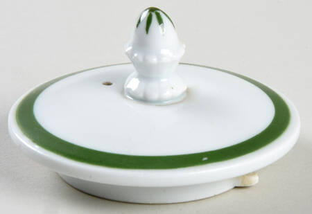 Full Green Vine (Smooth, No Trim) Lid for Mini Teapot
