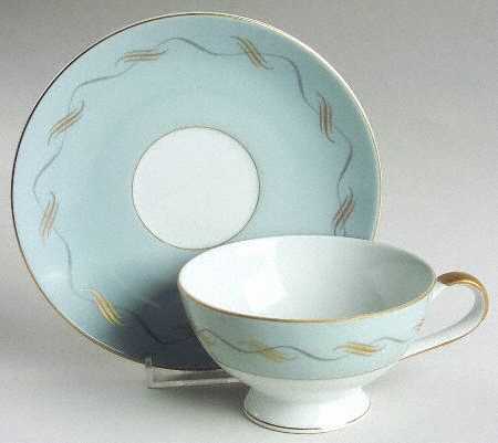 Coronation Footed Cup & Saucer Set