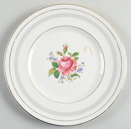Hildarose Salad Plate by Myott Staffordshire