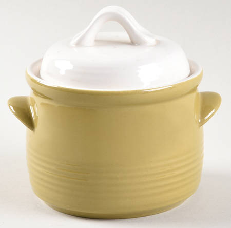 Everfresh Green Sugar Bowl & Lid