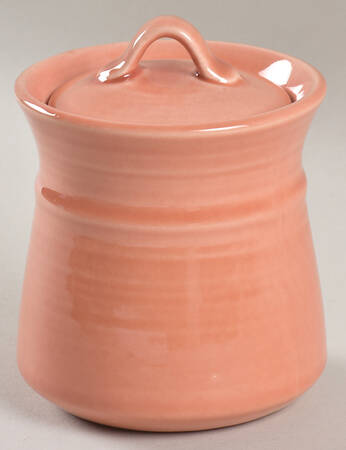 Colorstax Coral Sugar Bowl & Lid
