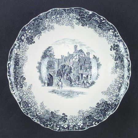 Romantic England Blue Gray by J &amp; G Meakin