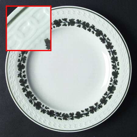 Full Green Vine (Embossed) by Meissen (Germany)