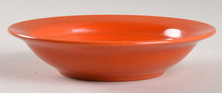 Early California Orange Rim Fruit/Dessert (Sauce) Bowl