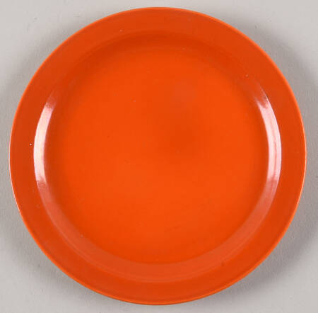 Early California Orange Bread & Butter Plate