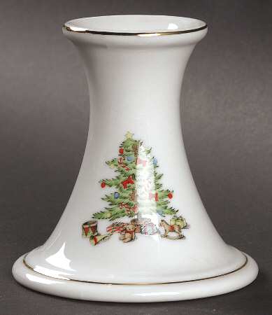 Home For The Holidays (No Gold Band) 3" Candlestick